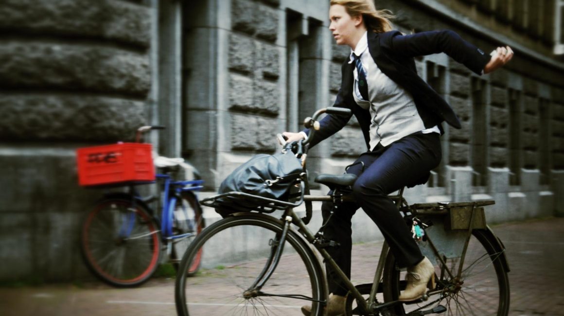 cycling to work amsterdam