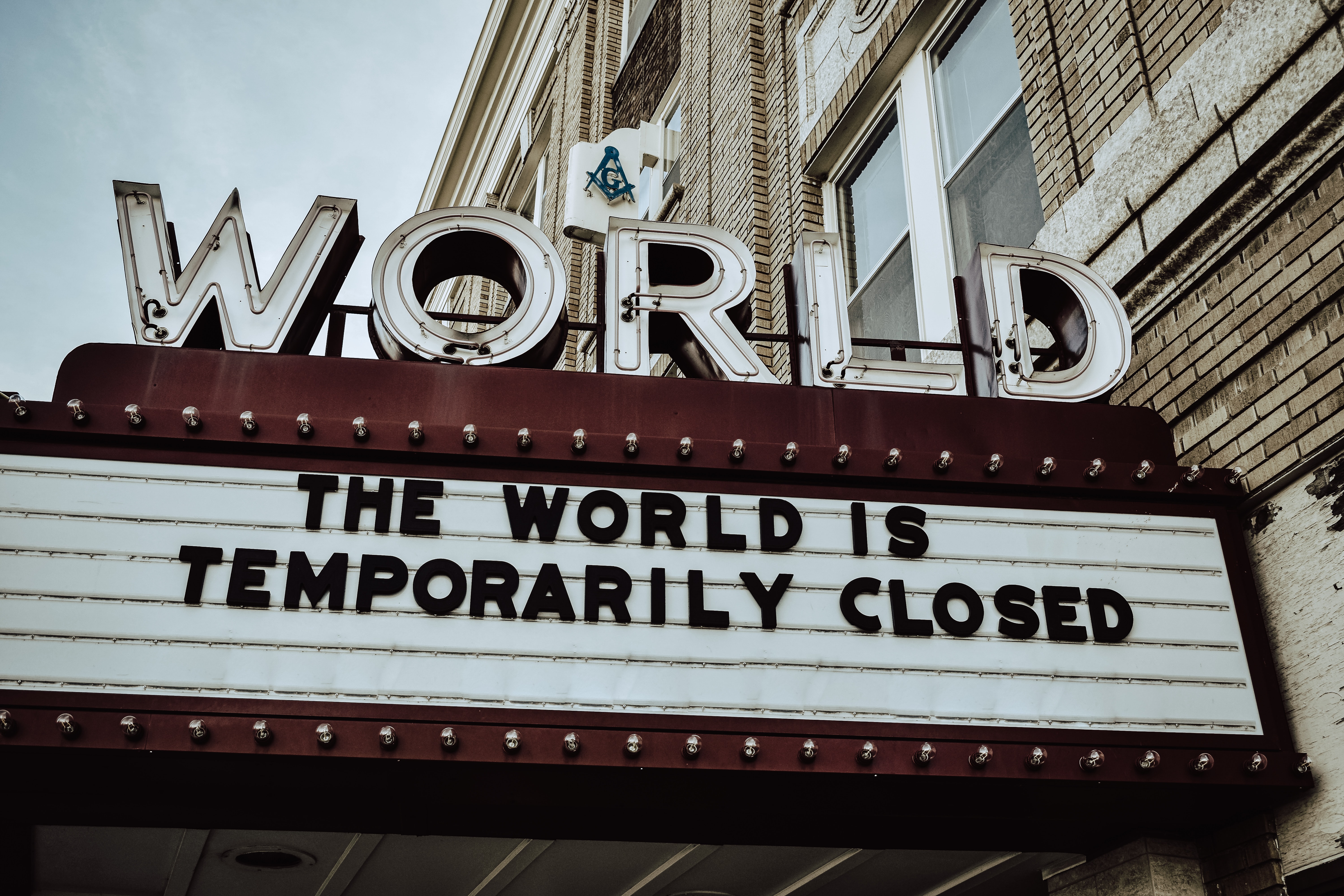 the world is closed Photo by Edwin Hooper on Unsplash