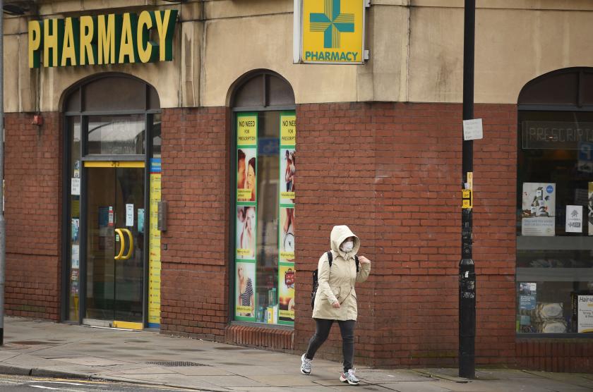 Walking in Manchester in the age of coronavirus. Image: Getty. 